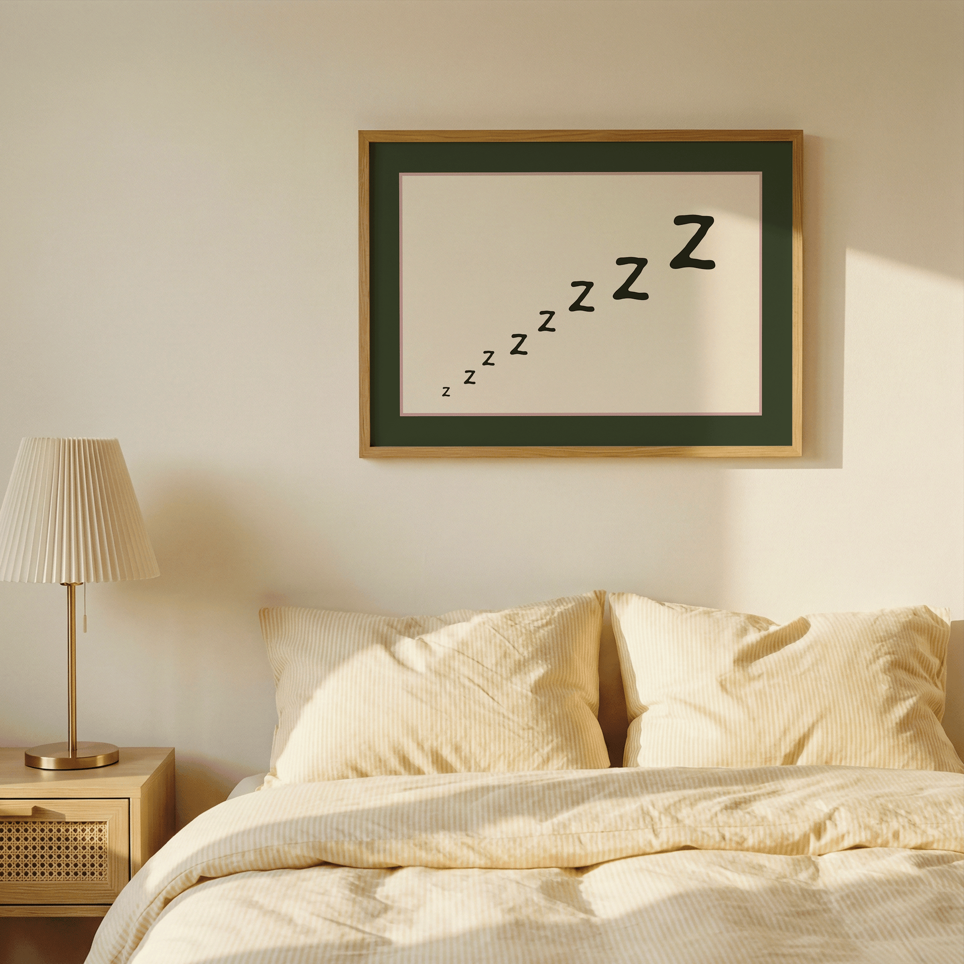 ZZZ Sleep Print - Refined Spaces 