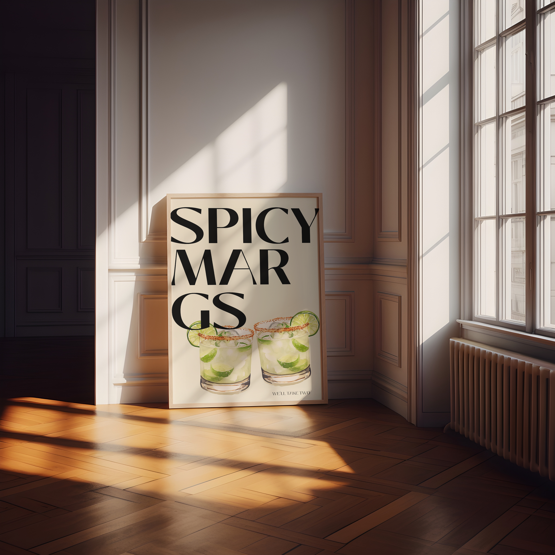 Spicy Margarita - Spicy Margs Print - Refined Spaces 