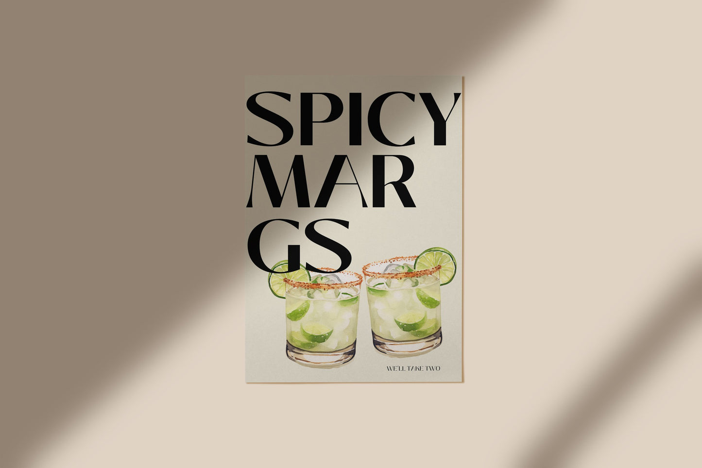 Spicy Margarita - Spicy Margs Print - Refined Spaces 