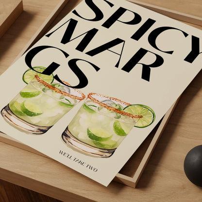 Spicy Margarita - Spicy Margs Print - Refined Spaces