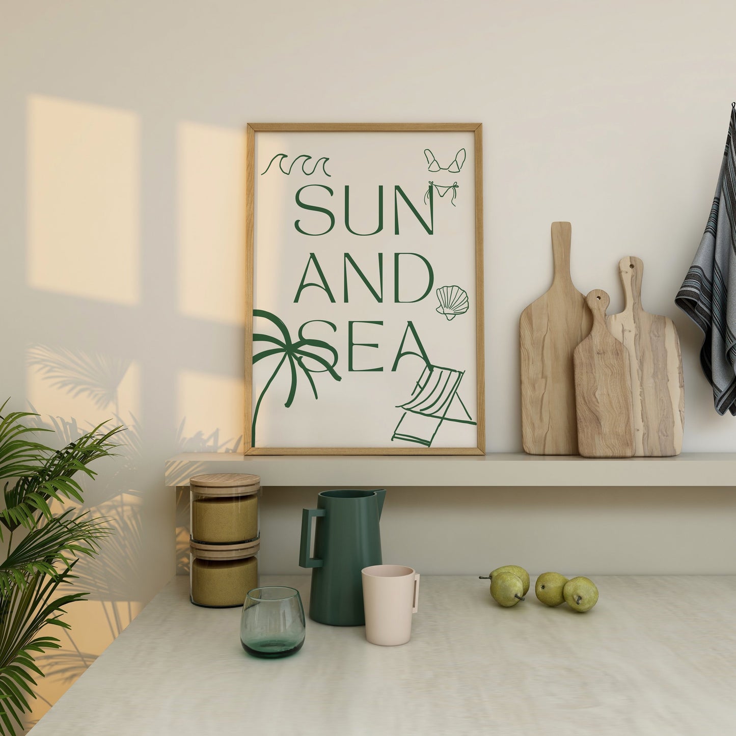 Sun and Sea Print - Refined Spaces 