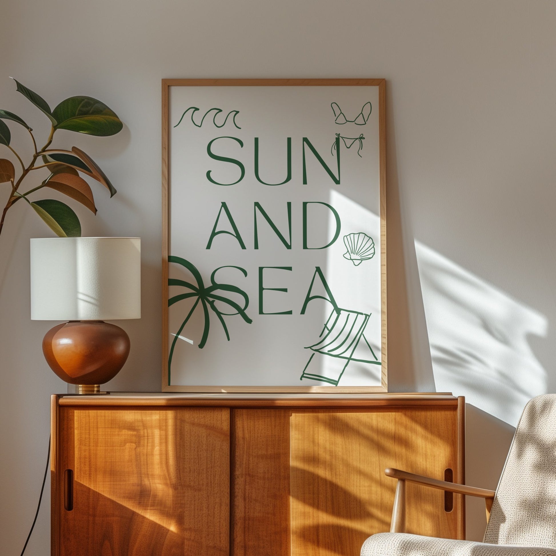 Sun and Sea Print - Refined Spaces 