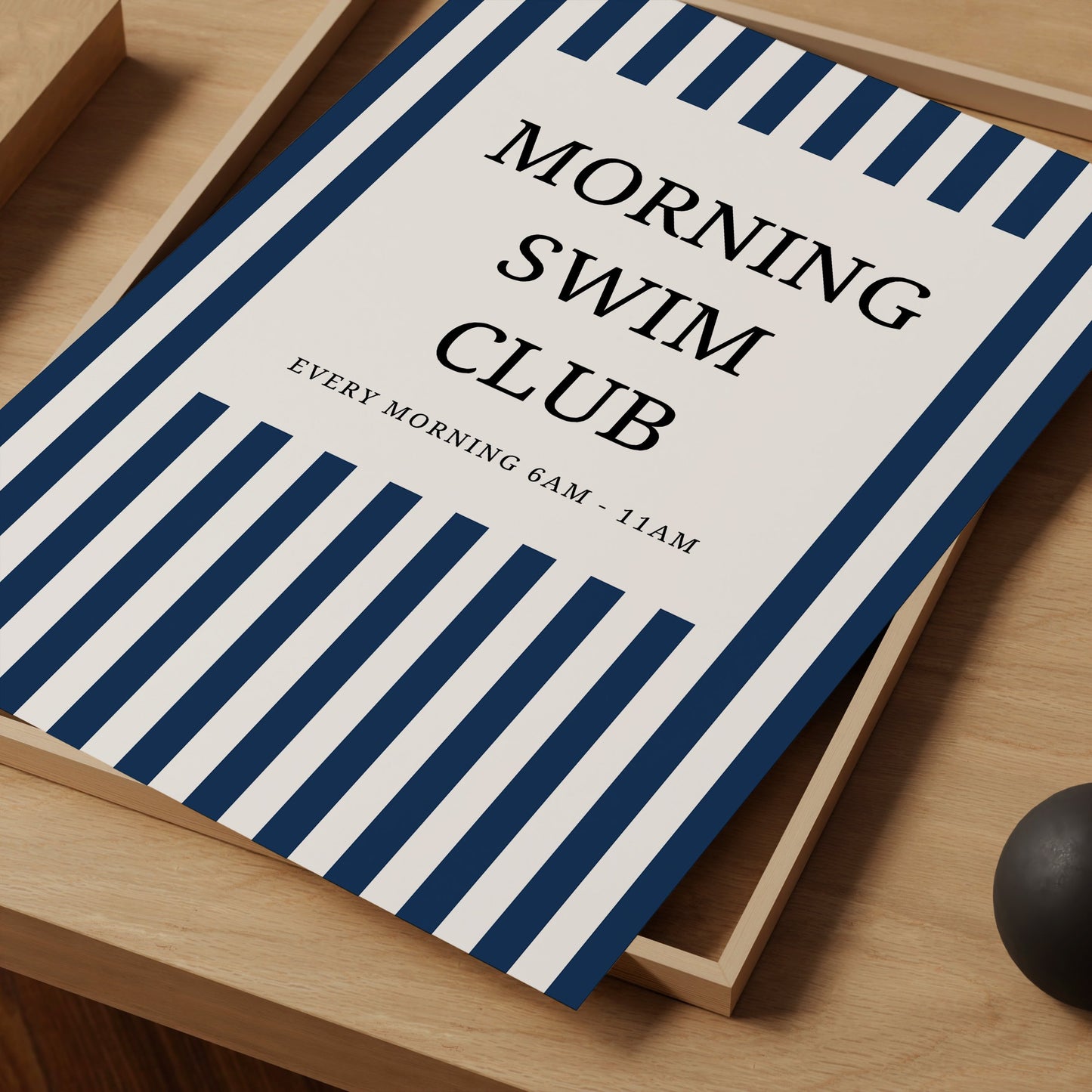 Morning Swim Club Print - Refined Spaces 