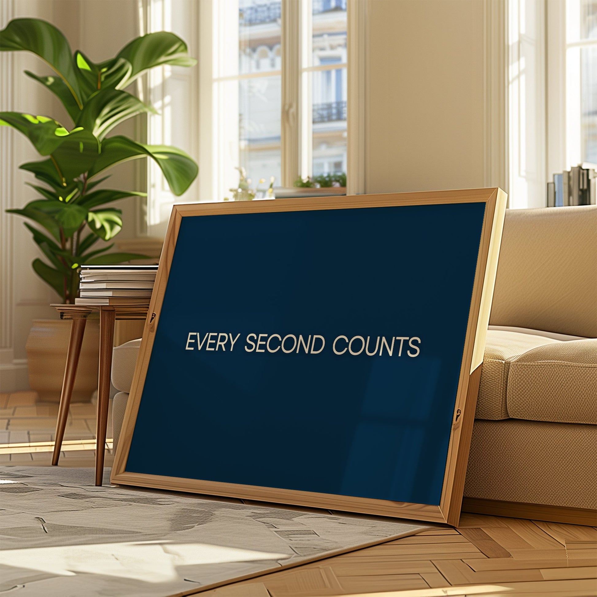 Every Second Counts Print (The Bear) - Refined Spaces 