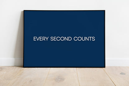 Every Second Counts Print (The Bear) - Refined Spaces 