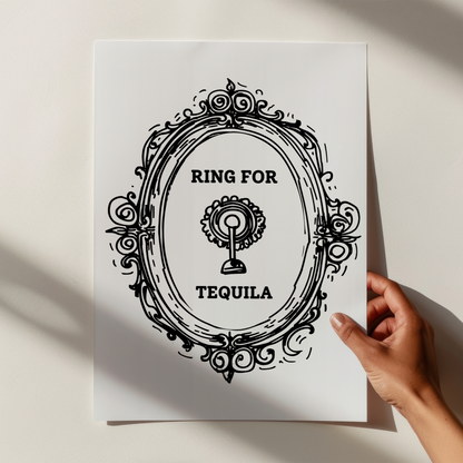 Ring for Tequila Print - Refined Spaces 
