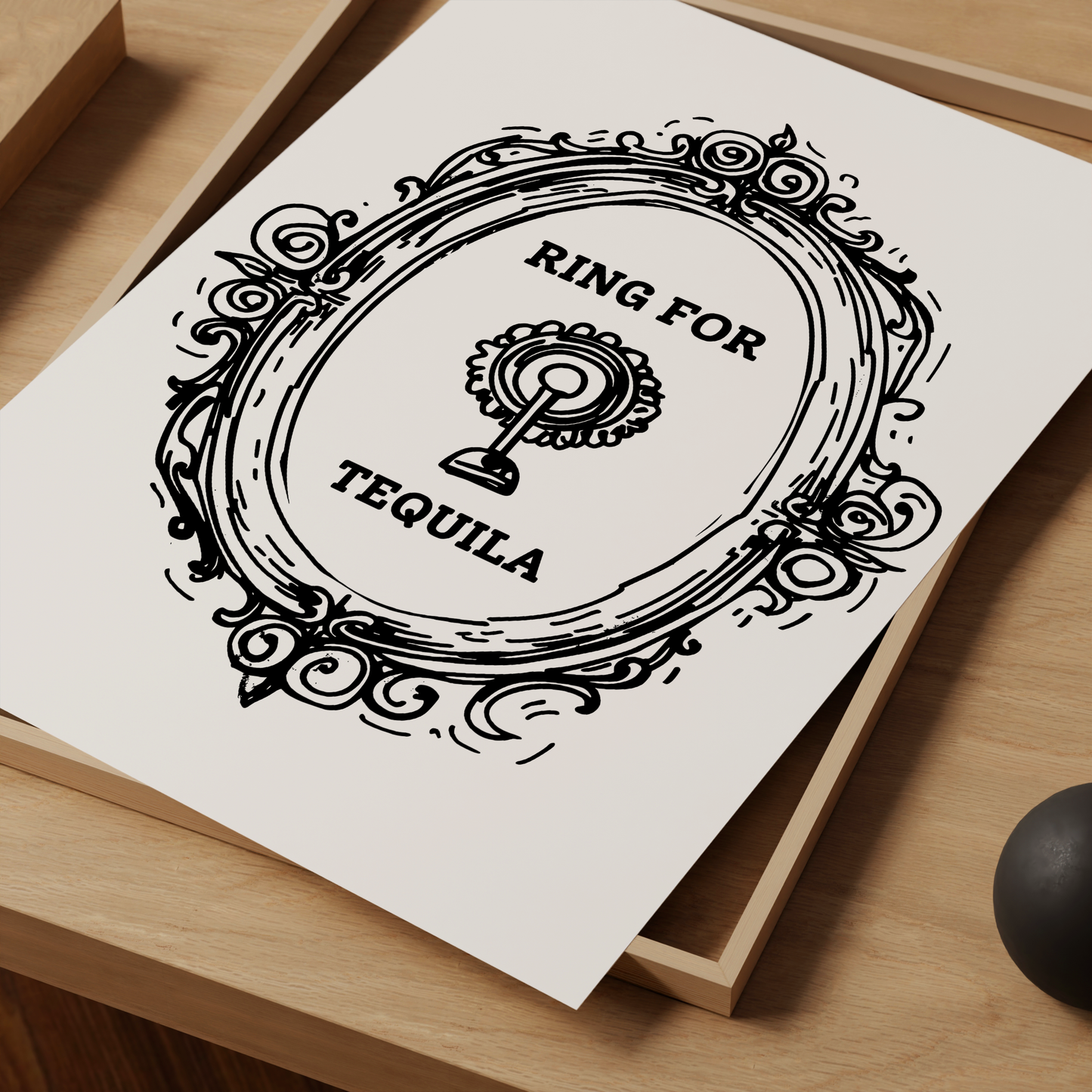 Ring for Tequila Print