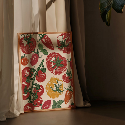 Heirloom Tomato Print - Refined Spaces 