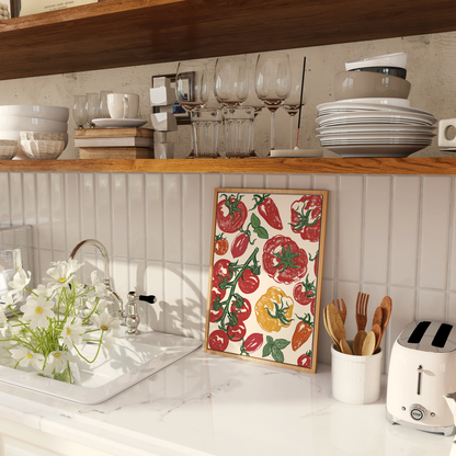 Heirloom Tomato Print - Refined Spaces 