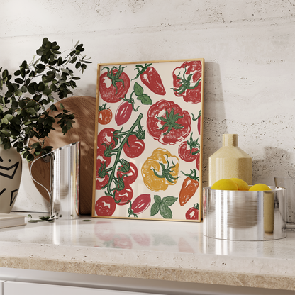 Heirloom Tomato Print - Refined Spaces 