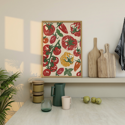 Heirloom Tomato Print - Refined Spaces 