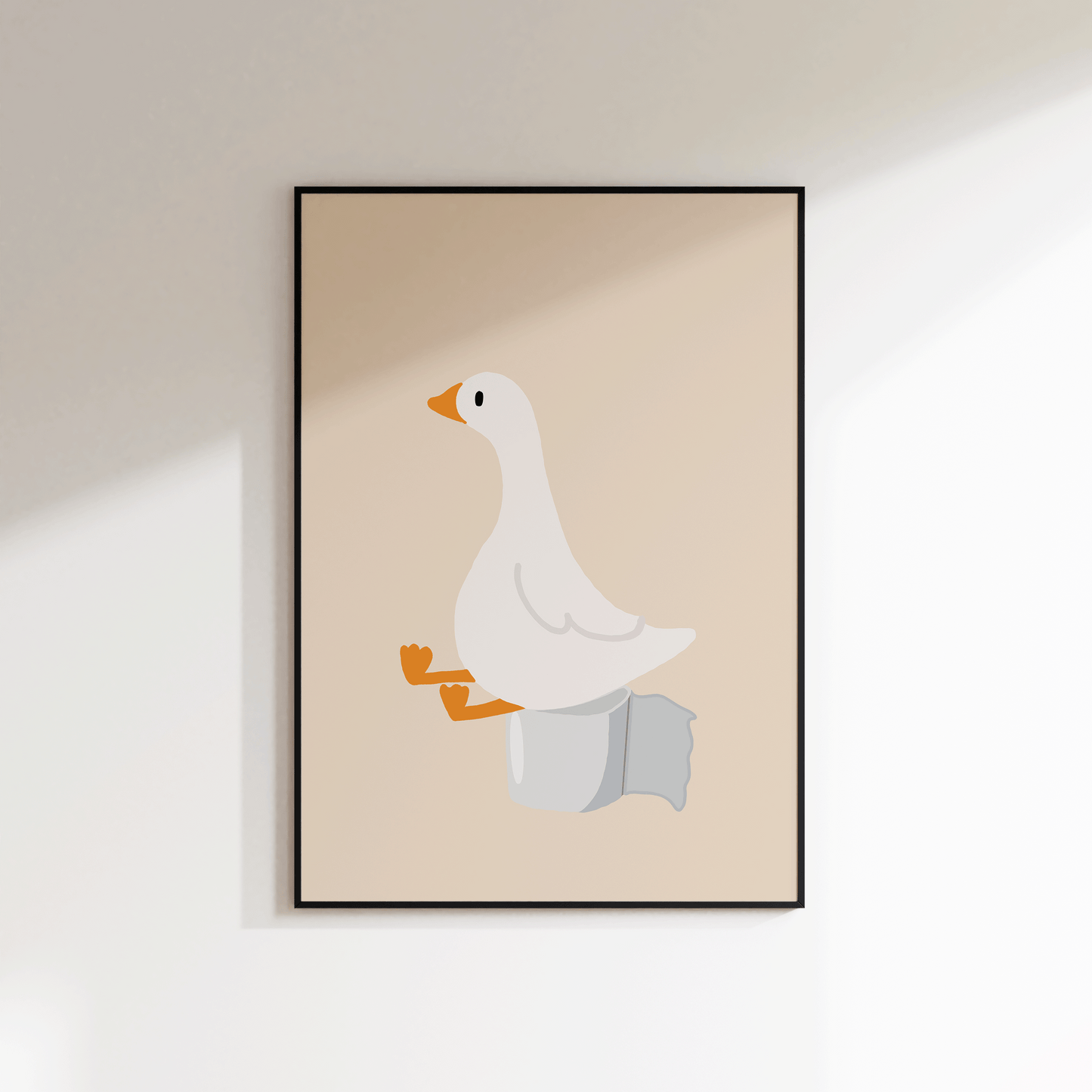 Duck Bathroom Print
