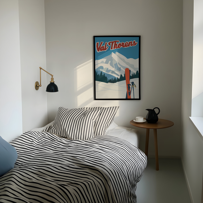 Val Thorens Ski Print - Refined Spaces 
