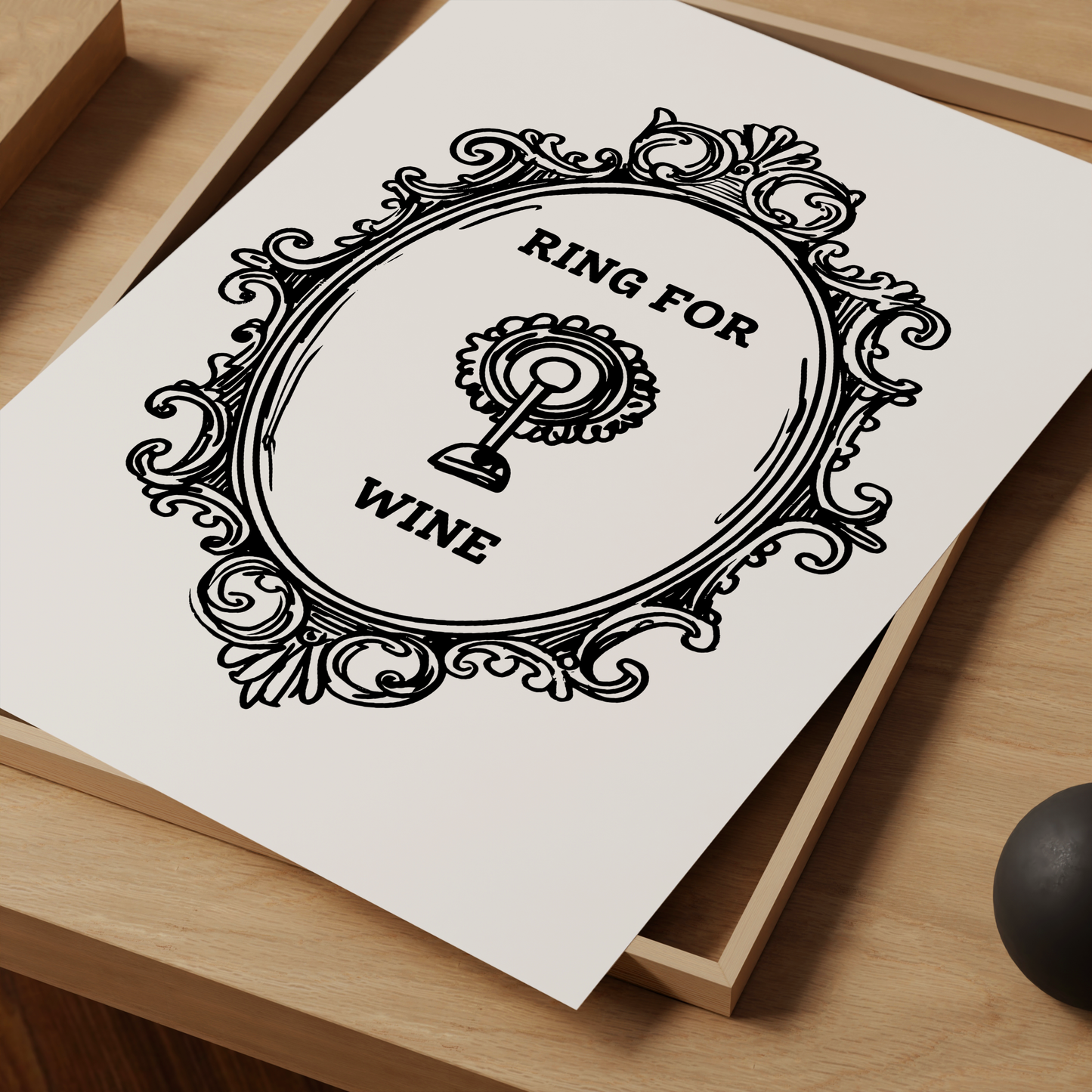 Ring for Wine Print